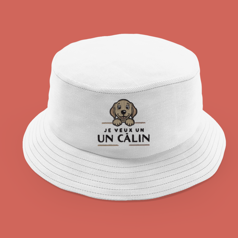 Hat Bob White Je Veux Un Câlin Dog