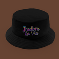 Load image into Gallery viewer, Hat Bob Black J'Adore La Vie Color
