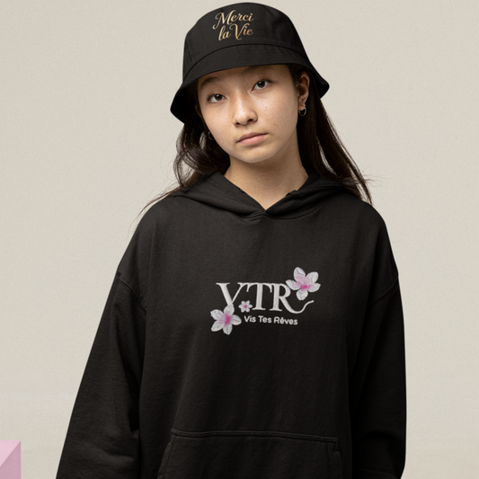 Hat Bob Black Merci La Vie Gold