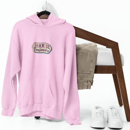 Hoodie Pink Amour Toujours