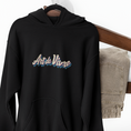 Load image into Gallery viewer, Hoodie Black Art de Vivre
