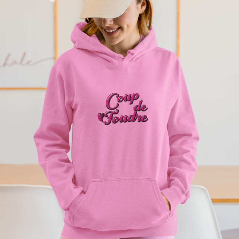 Hoodie Pink Coup de Foudre