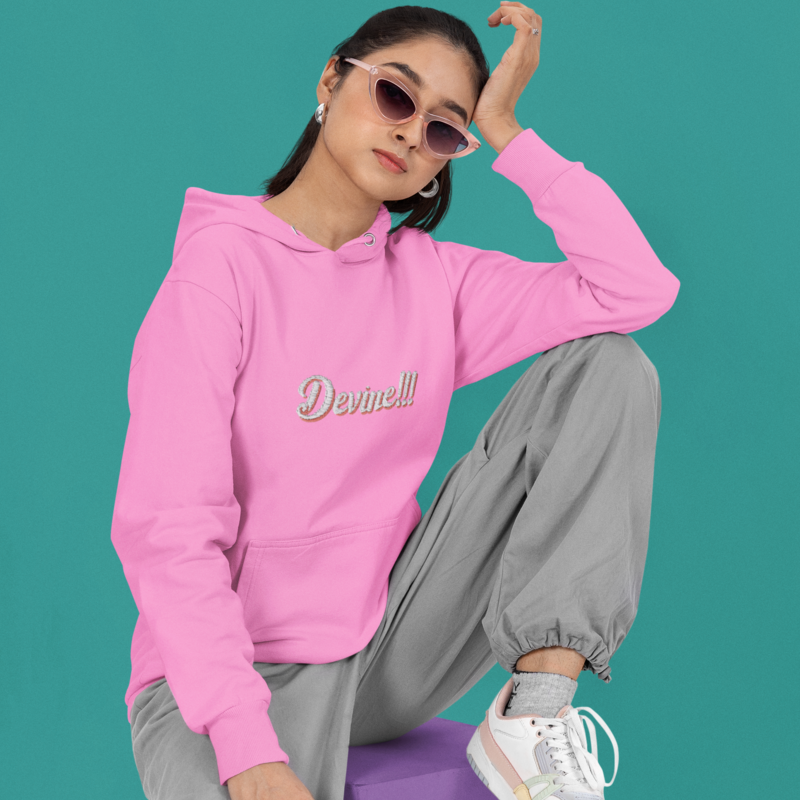 Hoodie Pink Devine