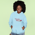 Load image into Gallery viewer, Hoodie Blue Ecoute Ton Coeur
