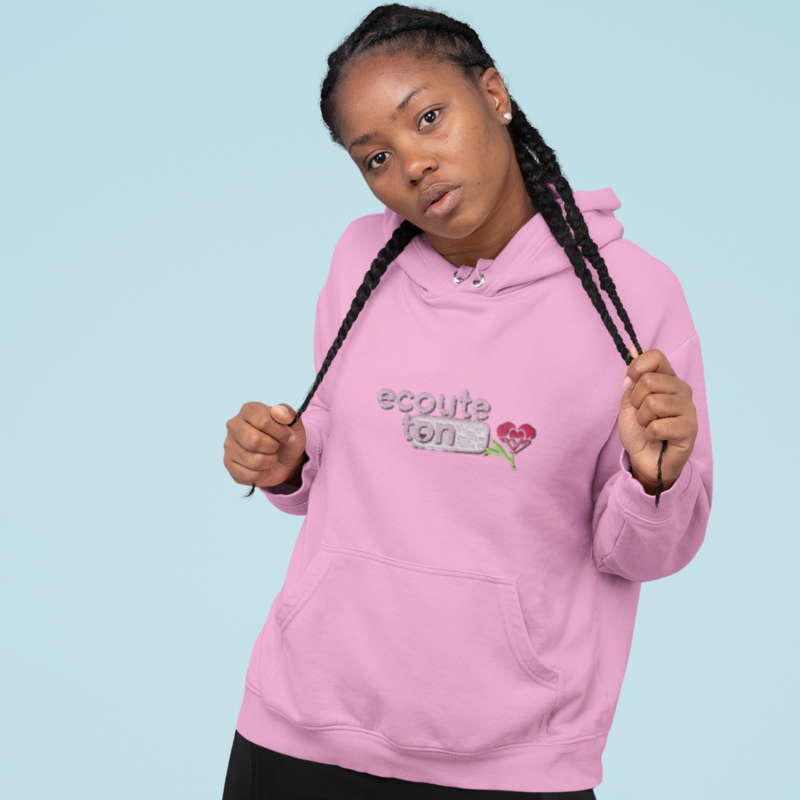 Hoodie Pink Ecoute Ton Coeur