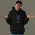 Load image into Gallery viewer, Hoodie Black Je Renais de Mes Cendres
