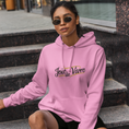 Load image into Gallery viewer, Hoodie Pink Joie de Vivre
