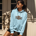 Load image into Gallery viewer, Hoodie Blue La Positive Attitude
