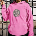 Load image into Gallery viewer, Hoodie Pink La Vie en Fleurs
