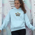 Load image into Gallery viewer, Hoodie Blue Ma Belle Etoile
