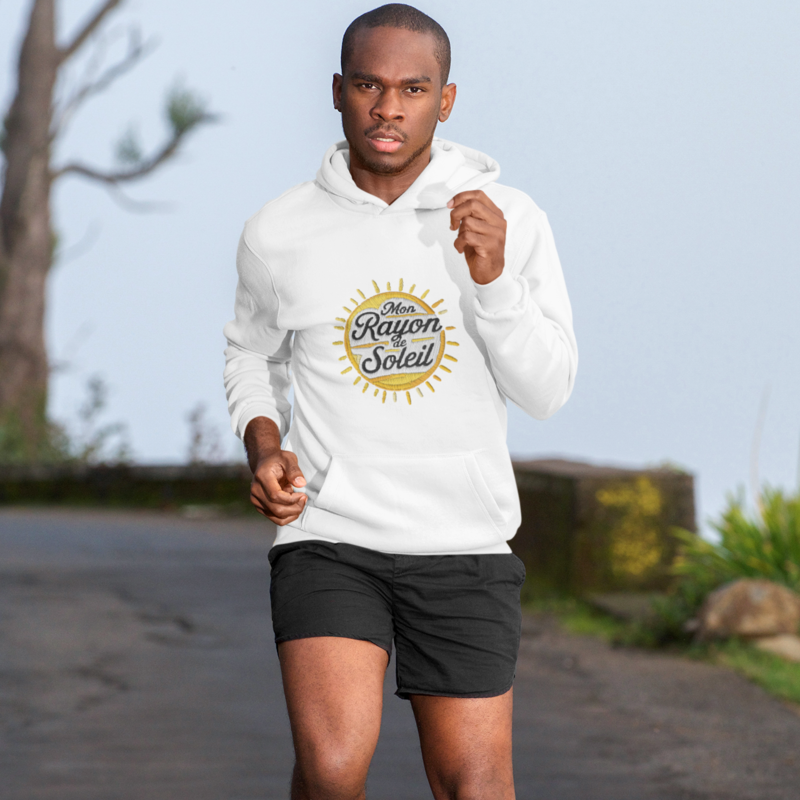 Hoodie White Mon Rayon de Soleil