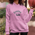 Load image into Gallery viewer, Hoodie Pink Souriez Vous Etes Belle
