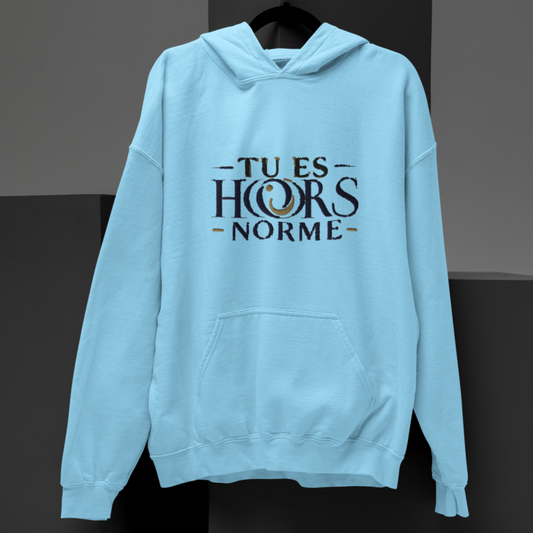 Hoodie Blue Tu es Hors Norme