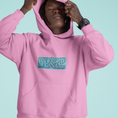 Load image into Gallery viewer, Hoodie Pink Un Froid de Canard
