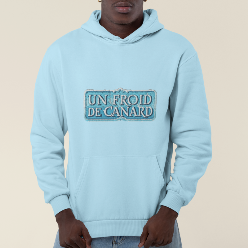 Hoodie Blue Un Froid de Canard
