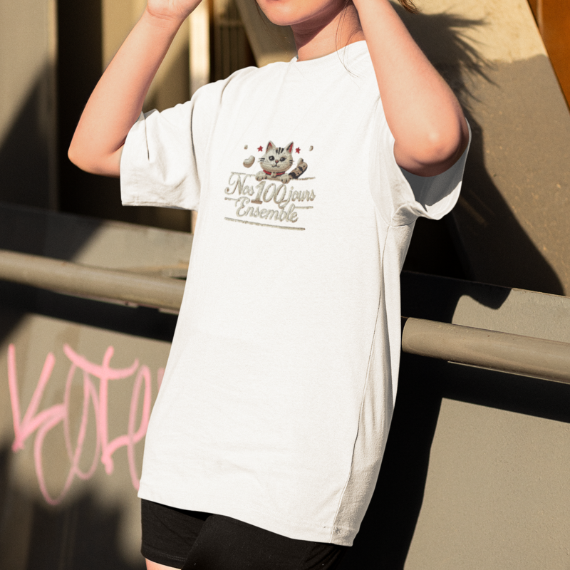 Tee Shirt White Nos 100 Jours Ensemble