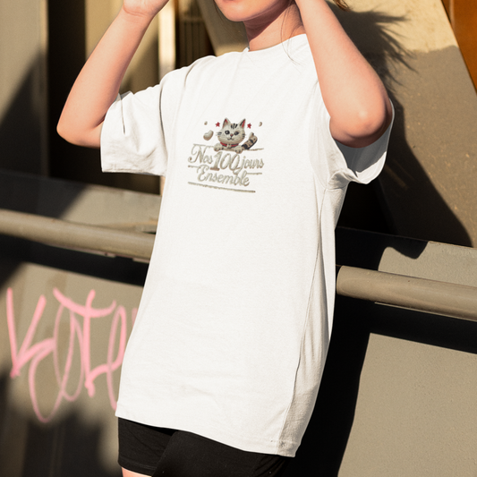 Tee Shirt White Nos 100 Jours Ensemble