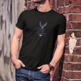 Load image into Gallery viewer, Tee Shirt Black Je Renais de Mes Cendres Phoenix
