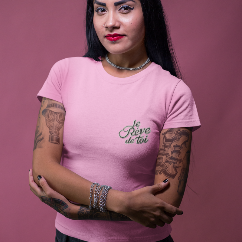 Tee Shirt Pink Je Rêve de Toi