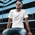 Load image into Gallery viewer, Tee Shirt White La Vie en Fleurs Gold
