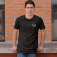 Load image into Gallery viewer, Tee Shirt Black Mon Coeur Est à Toi
