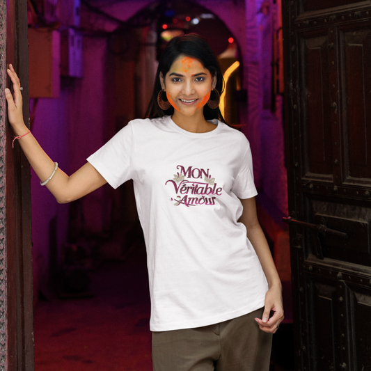 Tee Shirt White Mon Véritable Amour