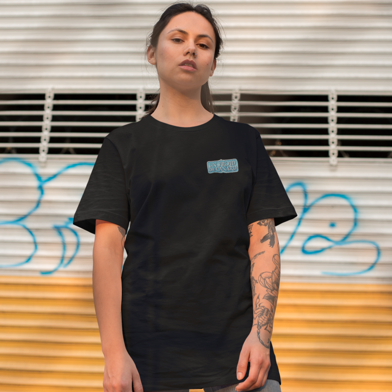 Tee Shirt Black Un Froid de Canard