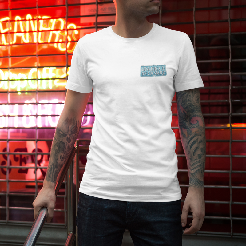 Tee Shirt White Un Froid de Canard