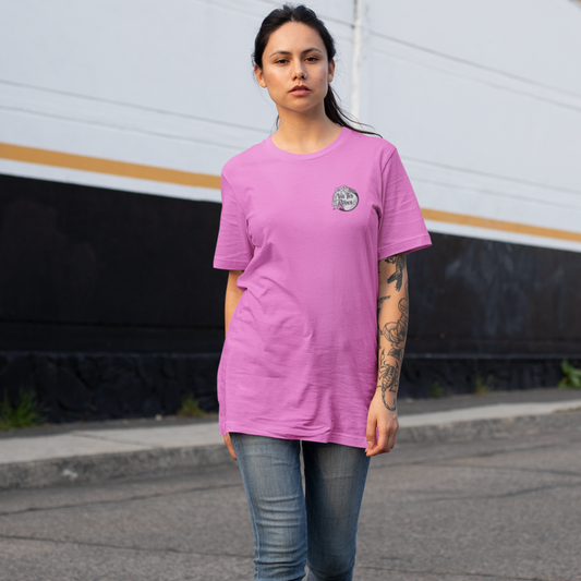 Tee Shirt Pink Circle Vis Tes Rêves