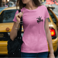 Load image into Gallery viewer, Tee Shirt Pink Vis Tes Rêves Stars
