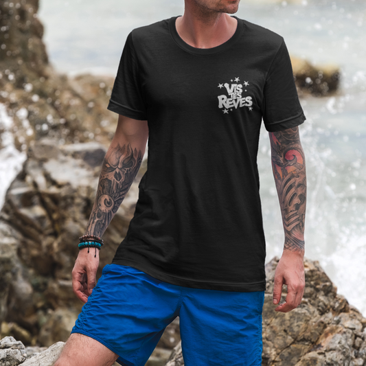 Tee Shirt Black Vis Tes Rêves Stars