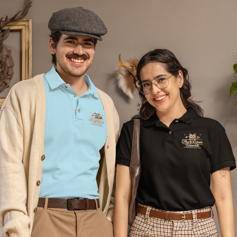 Polo Shirt Nos 100 Jours Ensemble Cat