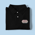 Load image into Gallery viewer, Polo Shirt Black Amour Pour Toujours

