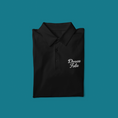 Load image into Gallery viewer, Polo Shirt Black Douce Folie
