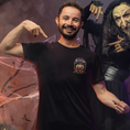 Load image into Gallery viewer, T-shirt Black Halloween Je n'ai Peur de Rien
