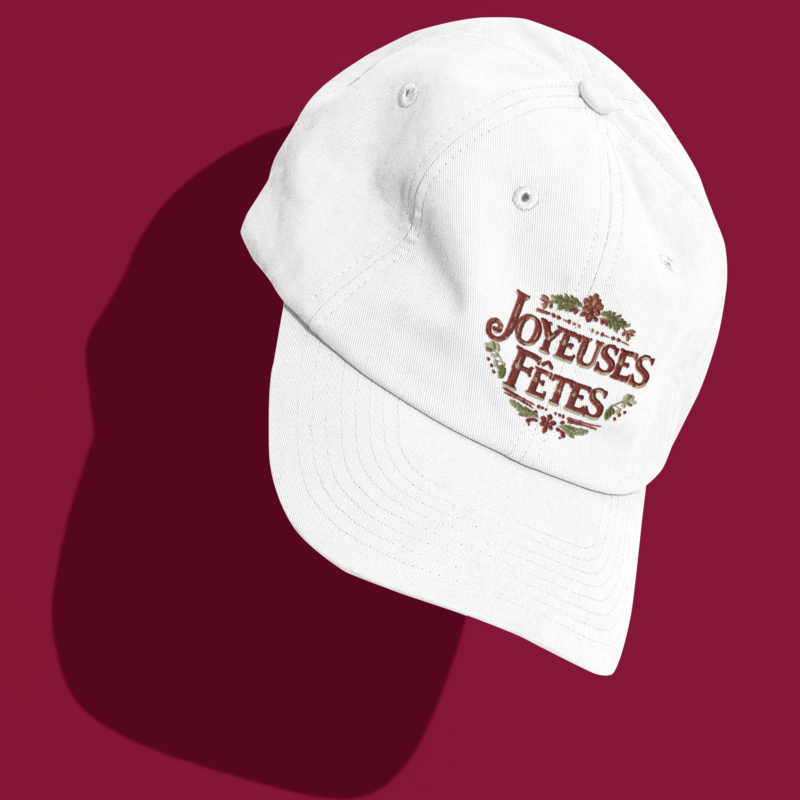 Cap White Joyeuses Fêtes