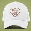 Load image into Gallery viewer, Cap White Unis Pour La Vie
