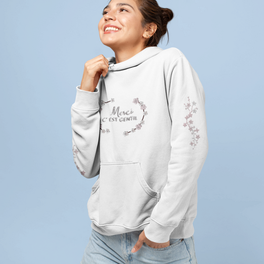 Hoodie Merci C'Est Gentil