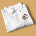 Load image into Gallery viewer, Polo Shirt White Joyeuses Fêtes
