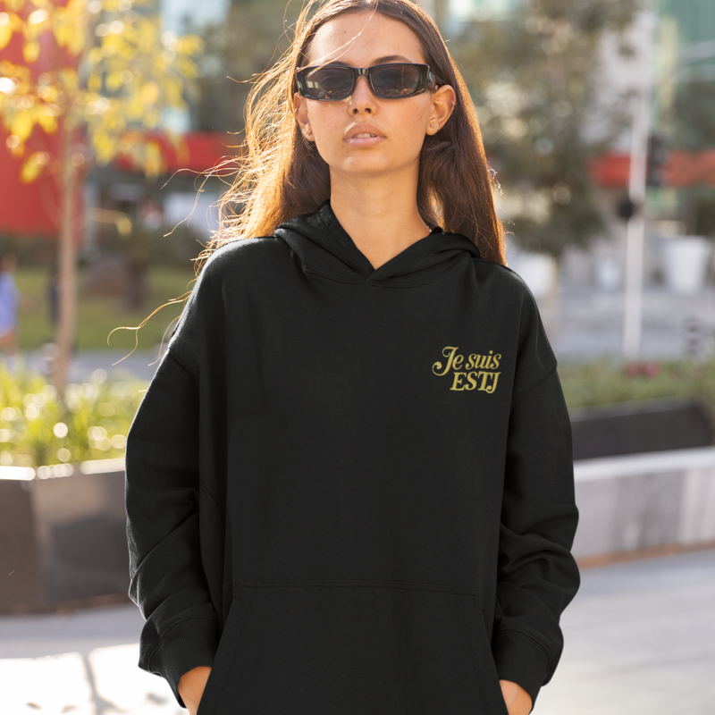 Sweat à Capuche MBTI Je suis ESTJ