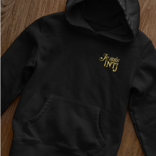 Sweat à capuche MBTI Je suis INTJ