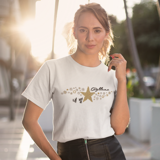 Tee Shirt Rallume Mon Etoile French Korean