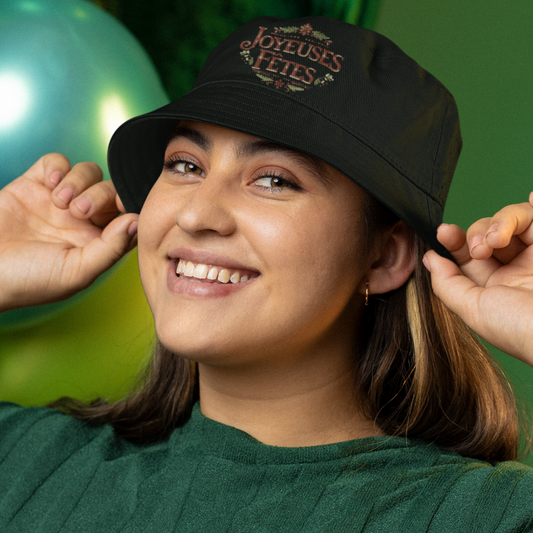 Hat Bob Black Joyeuses Fetes