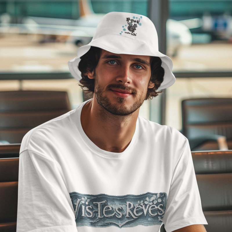 Hat Bob White Serre Moi Fort Contre Toi French And Korean Squirell