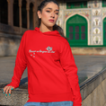 Load image into Gallery viewer, Hoodie Red Donner sa Langue au Chat

