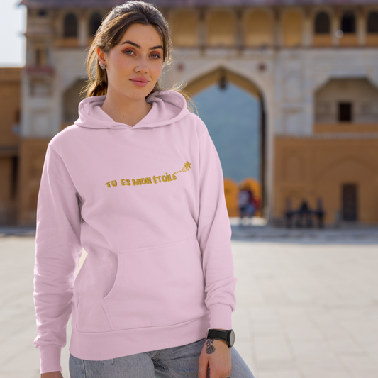 Hoodie Pink Tu es Mon Etoile