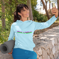 Load image into Gallery viewer, Hoodie Blue Belle et Rebelle
