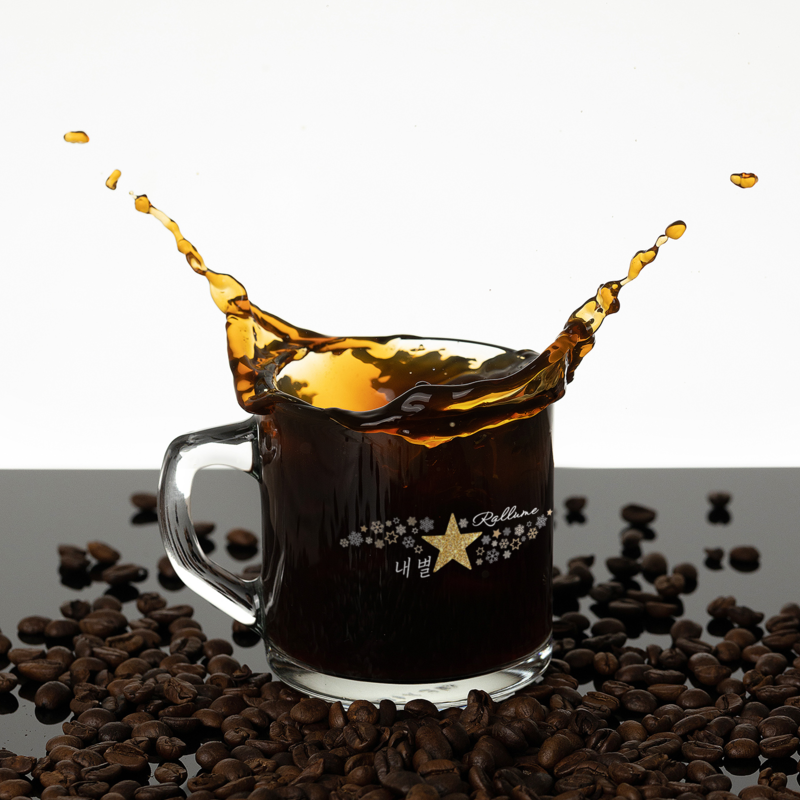 Glass Mug Rallume Mon Etoile French And Korean 