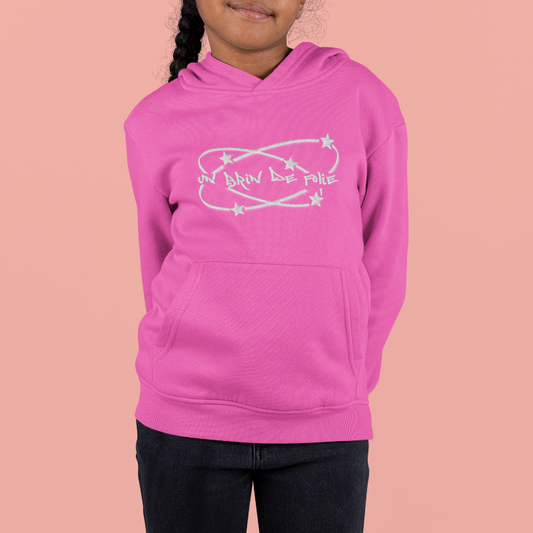 Child Hoodie Pink Brin de Folie