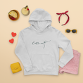 Load image into Gallery viewer, Child Hoodie White C'est La vie
